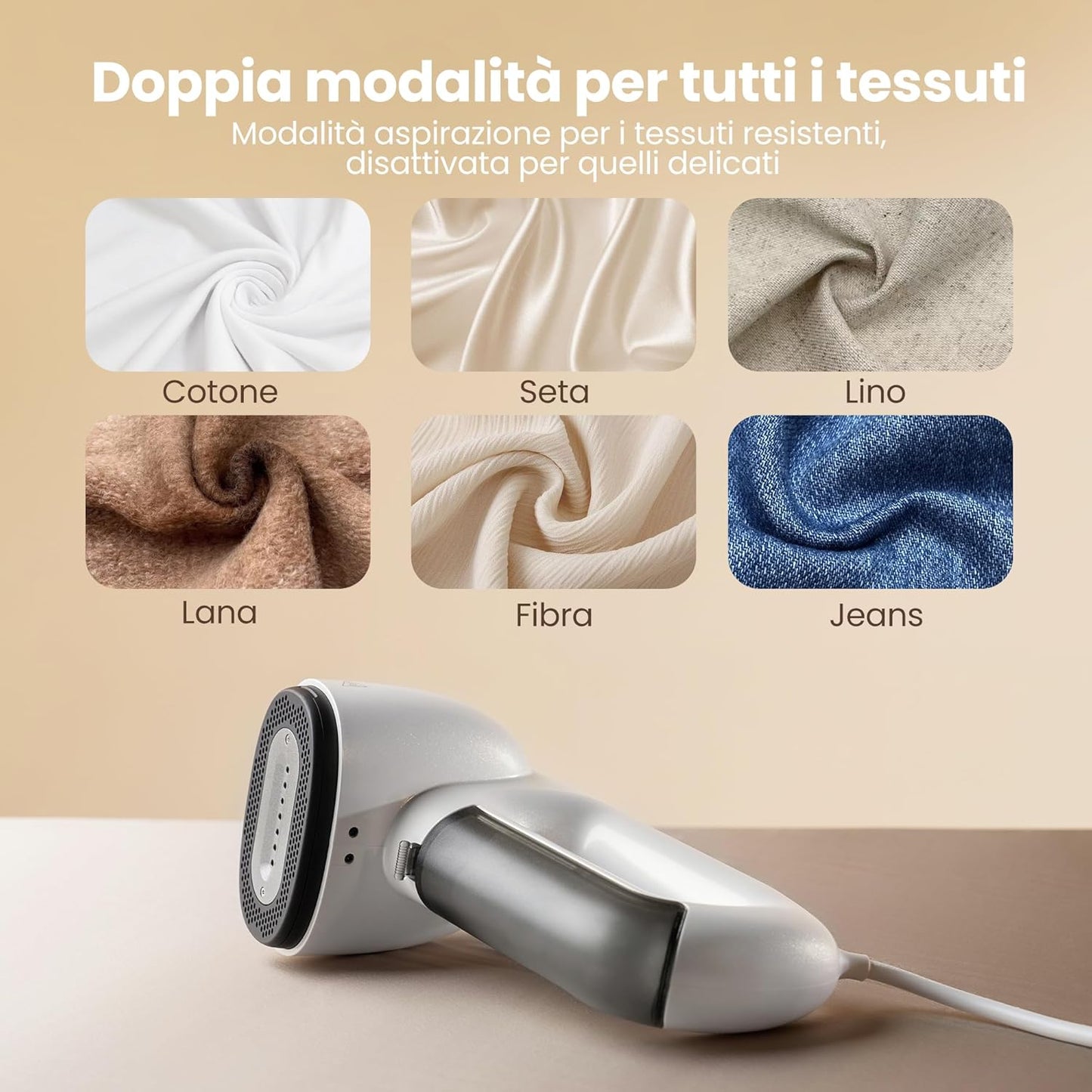 Sussurri SteamGrip™ – Ferro da Stiro Verticale con Aspirazione AirIron