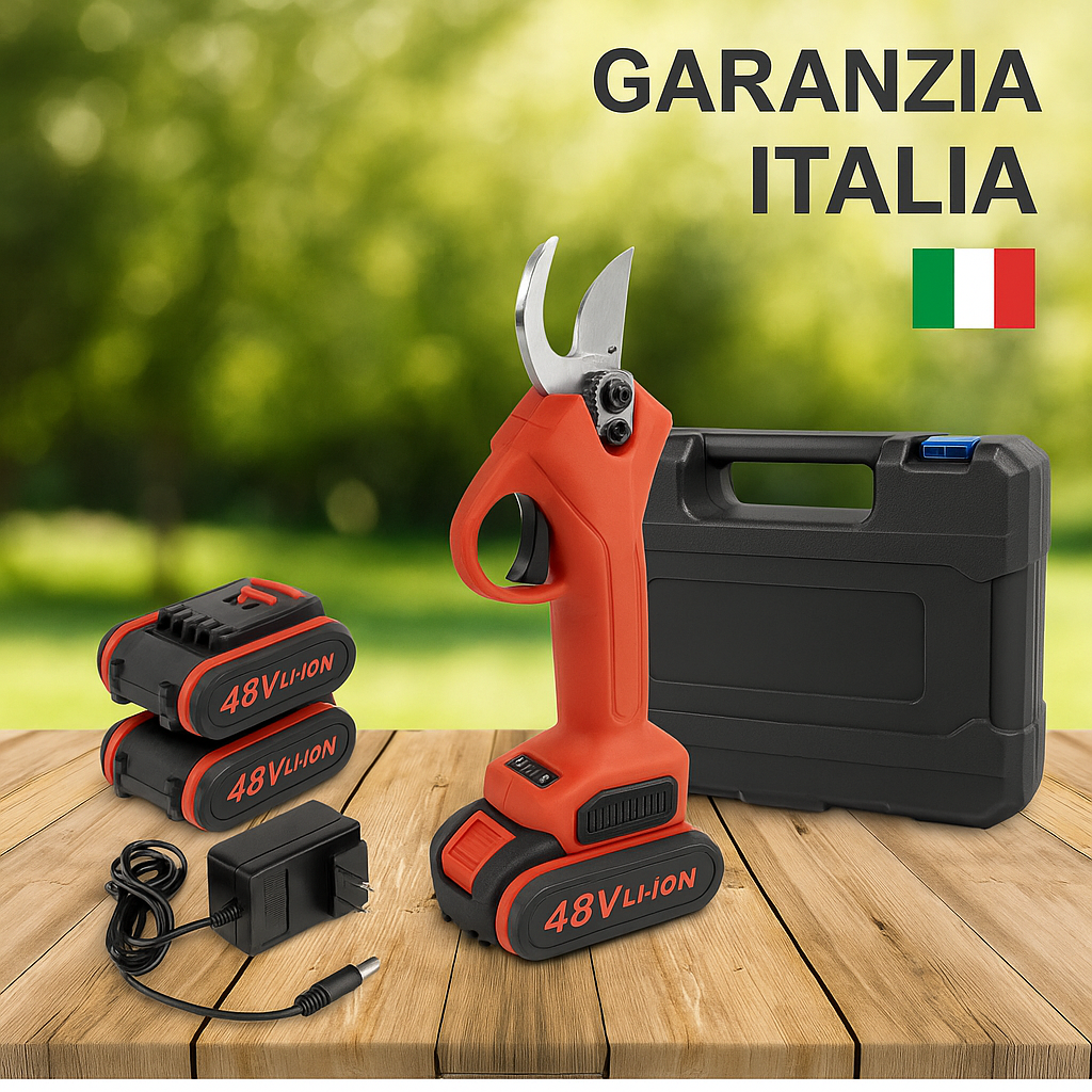 Sussurri CutForce™ Pro – Cesoia Elettrica a Batteria