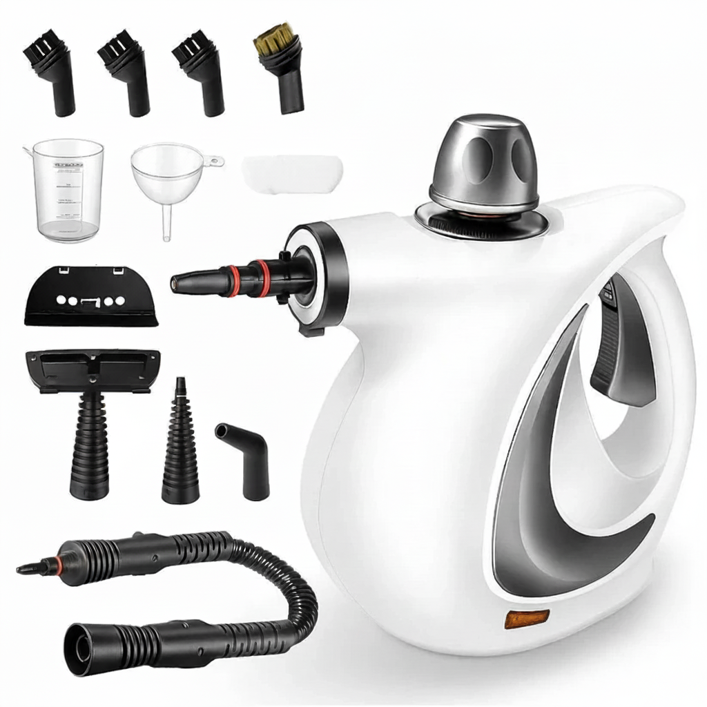 Sussurri VaporixPro™ – Pulitore a Vapore Presurizzato 10-in-1