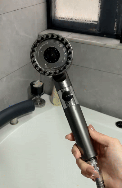 Kit 2 Sussurri PureFlow™ – Soffione Doccia Filtrante ad Alta Pressione