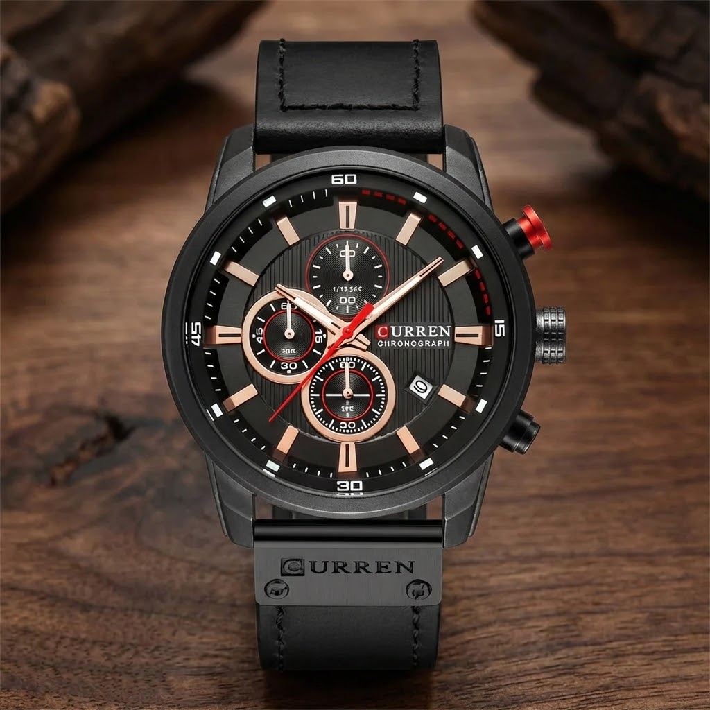 CR Milano Chronograph Cinturino In Pelle