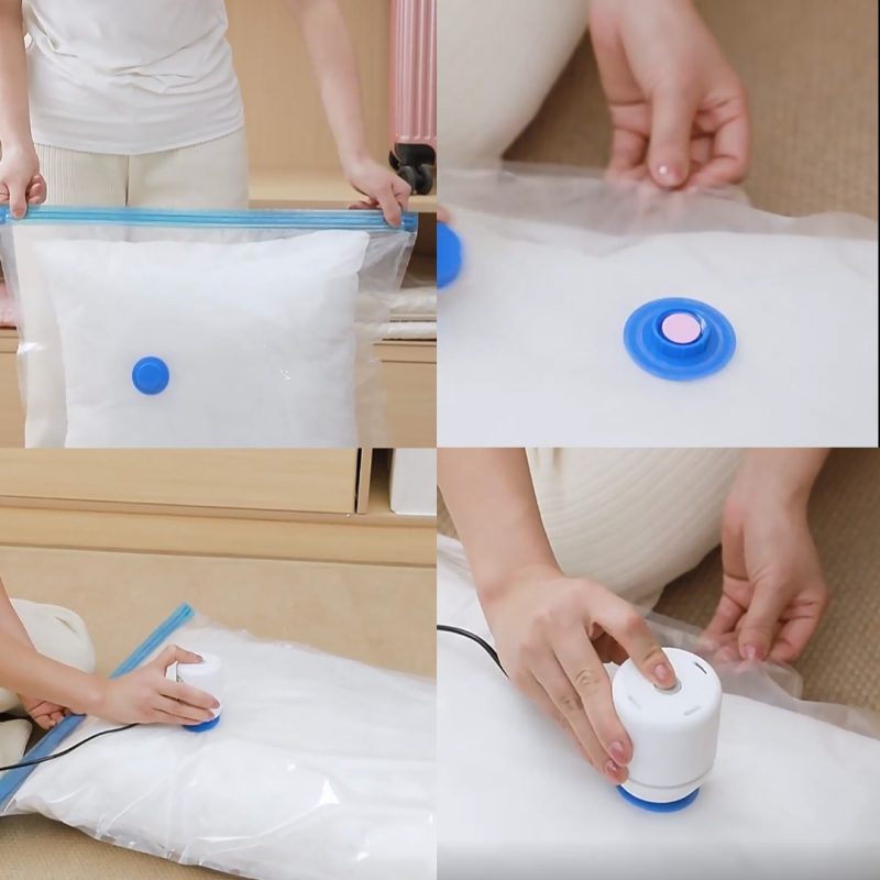 VacuumSmart™ – Pompa Sottovuoto Elettrica Salvaspazio